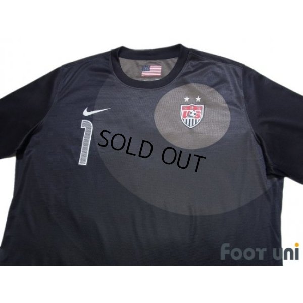 Photo3: USA Women's 2008 GK Three quarter sleeve Shirt #1 Hope Solo w/tags
