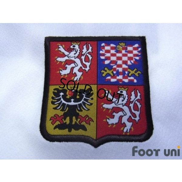 Photo6: Czech Republic Euro 2000 Away Shirt #4 Nedved UEFA Euro 2000 Patch/Badge UEFA Fair Play Patch/Badge