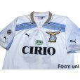 Photo3: Lazio 1999-2000 Home Centenario Shirt #10 Mancini Lega Calcio Patch/Badge