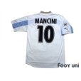 Photo2: Lazio 1999-2000 Home Centenario Shirt #10 Mancini Lega Calcio Patch/Badge (2)