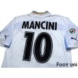 Photo4: Lazio 1999-2000 Home Centenario Shirt #10 Mancini Lega Calcio Patch/Badge