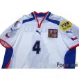 Photo3: Czech Republic Euro 2000 Away Shirt #4 Nedved UEFA Euro 2000 Patch/Badge UEFA Fair Play Patch/Badge