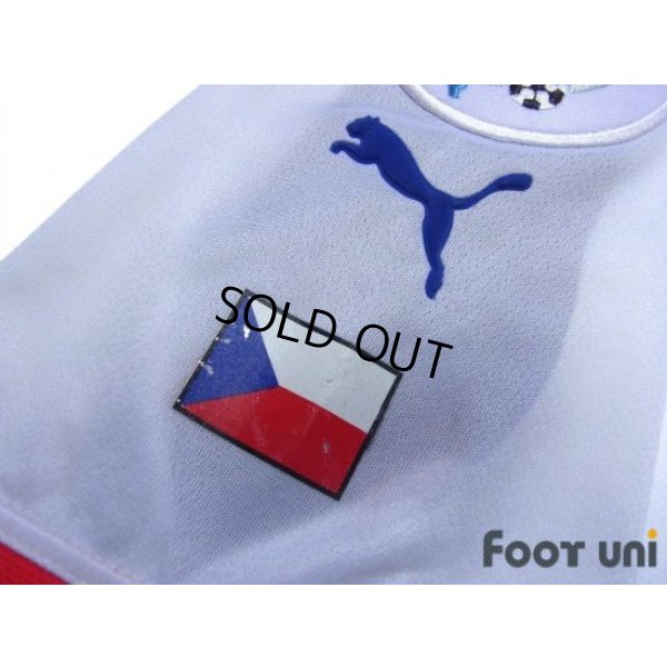 Photo7: Czech Republic Euro 2000 Away Shirt #4 Nedved UEFA Euro 2000 Patch/Badge UEFA Fair Play Patch/Badge