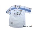 Photo1: Lazio 1999-2000 Home Centenario Shirt #10 Mancini Lega Calcio Patch/Badge (1)