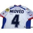 Photo4: Czech Republic Euro 2000 Away Shirt #4 Nedved UEFA Euro 2000 Patch/Badge UEFA Fair Play Patch/Badge