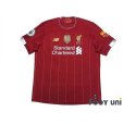 Photo1: Liverpool 2019-2020 Home Shirt #4 Virgil van Dijk Premier League Patch/Badge (1)