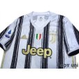 Photo3: Juventus 2020-2021 Home Authentic Shirt and Shorts Set #7 Ronaldo