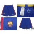 Photo8: FC Barcelona 2020-2021 Home Authentic Shirt and Shorts Set #10 Messi La Liga Patch/Badge