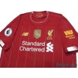 Photo3: Liverpool 2019-2020 Home Shirt #4 Virgil van Dijk Premier League Patch/Badge