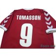 Photo4: Denmark 2002 Home Shirt #9 Tomasson