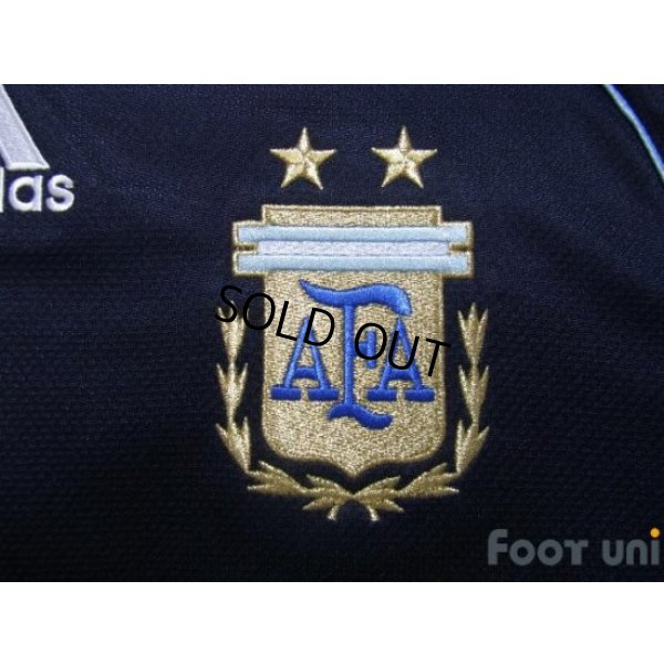 Photo6: Argentina 2008 Away Shirt #10 Riquelme