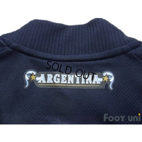 Photo7: Argentina 2008 Away Shirt #10 Riquelme