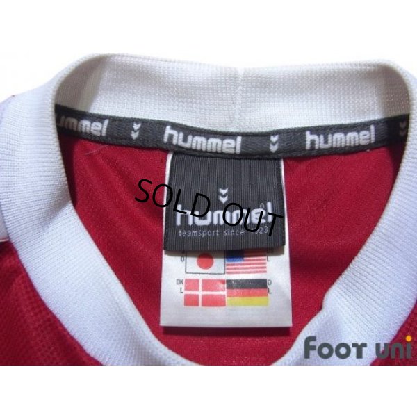 Photo5: Denmark 2002 Home Shirt #9 Tomasson