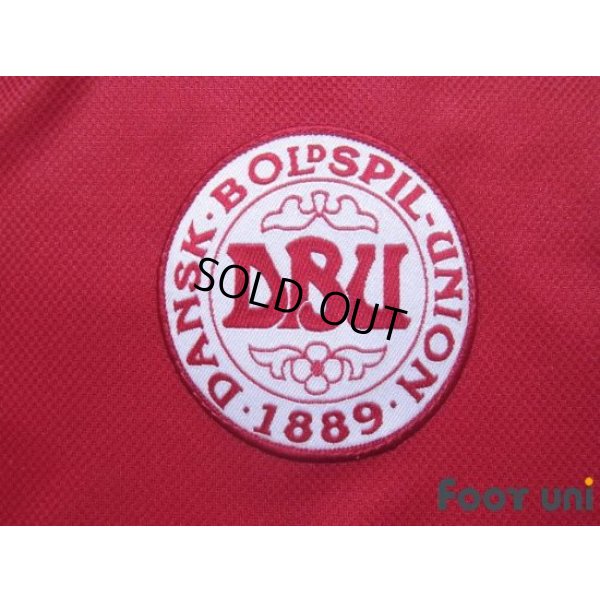 Photo6: Denmark 2002 Home Shirt #9 Tomasson