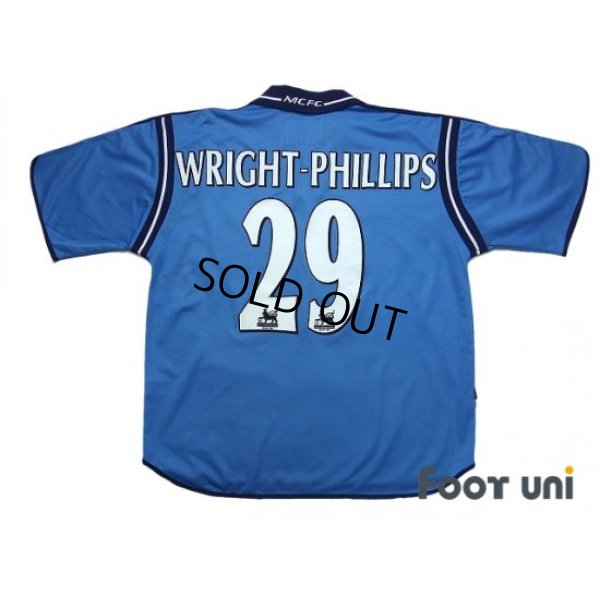 Photo2: Manchester City 2001-2002 Home Shirt #29 Wright-Phillips