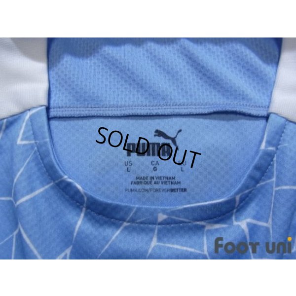 Photo5: Manchester City 2020-2021 Home Shirt #10 Kun Aguero Premier League Patch/Badge