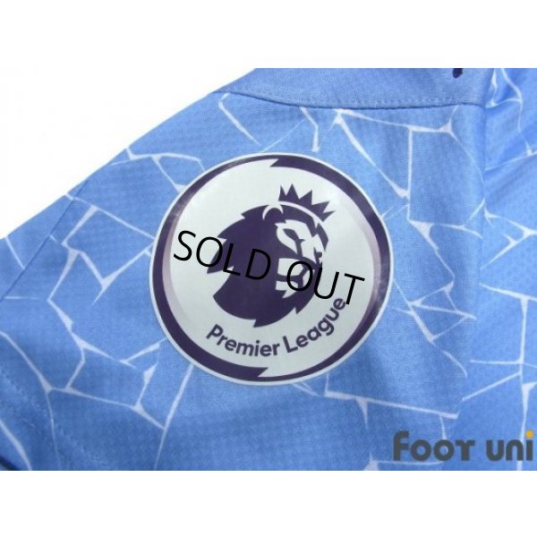 Photo7: Manchester City 2020-2021 Home Shirt #10 Kun Aguero Premier League Patch/Badge