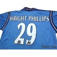 Photo4: Manchester City 2001-2002 Home Shirt #29 Wright-Phillips