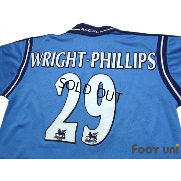 Photo4: Manchester City 2001-2002 Home Shirt #29 Wright-Phillips