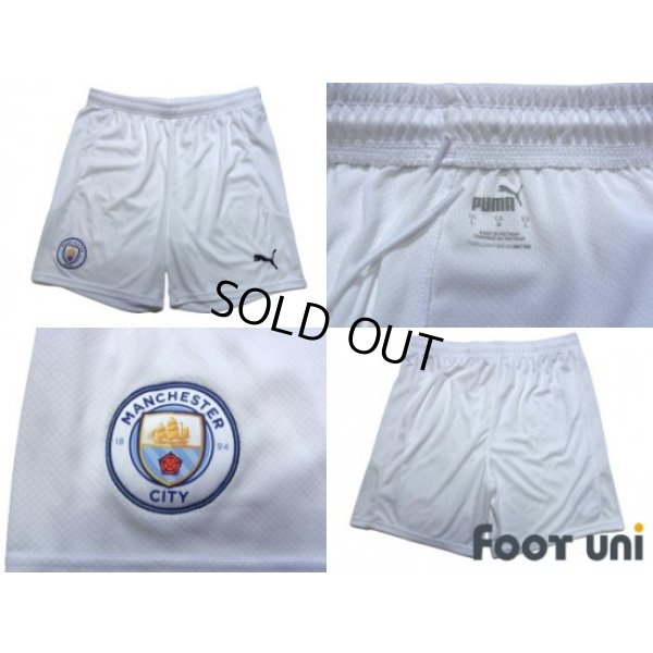 Photo8: Manchester City 2020-2021 Home Authentic Shirt and Shorts Set #7 Sterling