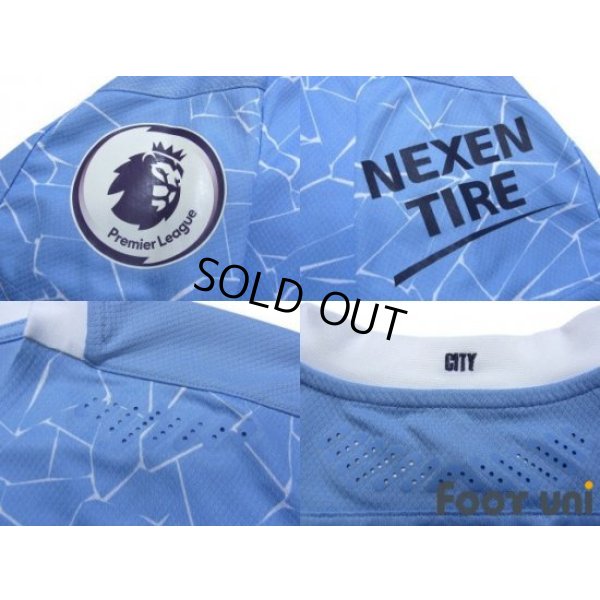 Photo6: Manchester City 2020-2021 Home Authentic Shirt and Shorts Set #7 Sterling