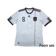 Photo1: Germany 2010 Home Shirt #8 Ozil (1)