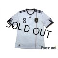 Germany 2010 Home Shirt #8 Ozil