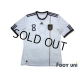 Germany 2010 Home Shirt #8 Ozil