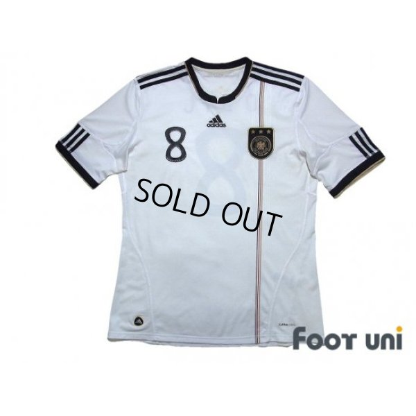 Photo1: Germany 2010 Home Shirt #8 Ozil