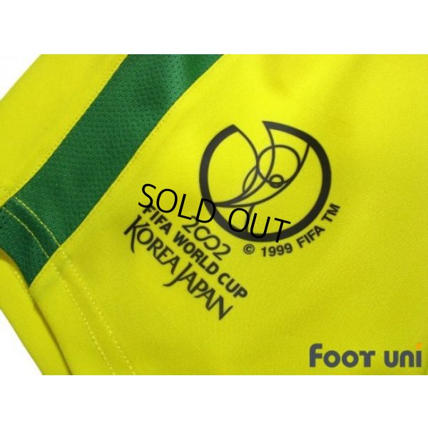 Photo7: Brazil 2002 Home Shirt #9 Ronaldo 2002 FIFA World Cup Korea Japan Patch/Badge