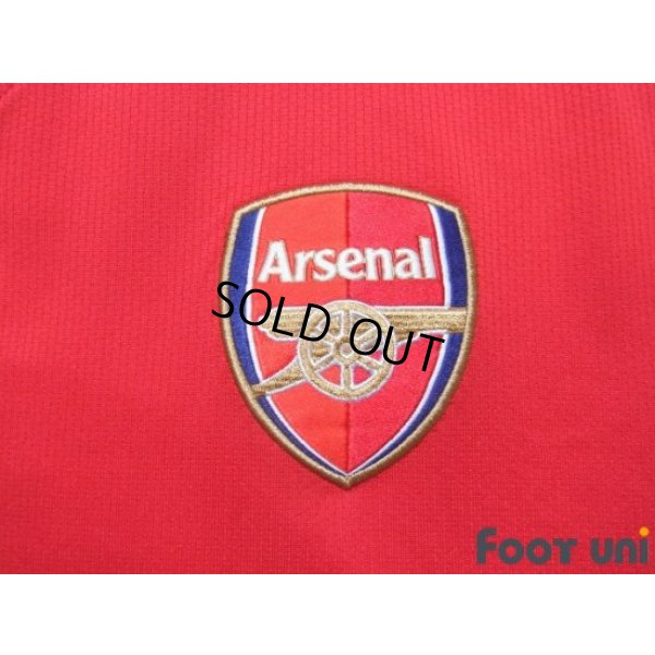 Photo6: Arsenal 2008-2010 Home Long Sleeve Shirt #11 Robin van Persie BARCLAYS PREMIER LEAGUE Patch/Badge