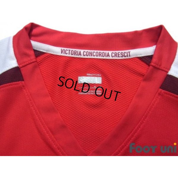 Photo5: Arsenal 2008-2010 Home Long Sleeve Shirt #11 Robin van Persie BARCLAYS PREMIER LEAGUE Patch/Badge