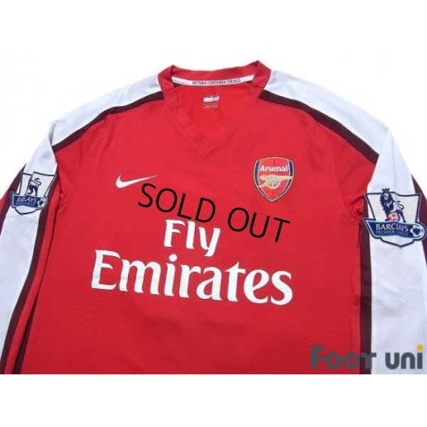 Photo3: Arsenal 2008-2010 Home Long Sleeve Shirt #11 Robin van Persie BARCLAYS PREMIER LEAGUE Patch/Badge