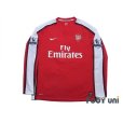 Photo1: Arsenal 2008-2010 Home Long Sleeve Shirt #11 Robin van Persie BARCLAYS PREMIER LEAGUE Patch/Badge (1)