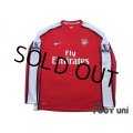 Arsenal 2008-2010 Home Long Sleeve Shirt #11 Robin van Persie BARCLAYS PREMIER LEAGUE Patch/Badge