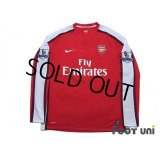 Arsenal 2008-2010 Home Long Sleeve Shirt #11 Robin van Persie BARCLAYS PREMIER LEAGUE Patch/Badge