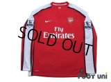 Arsenal 2008-2010 Home Long Sleeve Shirt #11 Robin van Persie BARCLAYS PREMIER LEAGUE Patch/Badge