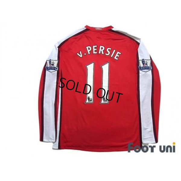 Photo2: Arsenal 2008-2010 Home Long Sleeve Shirt #11 Robin van Persie BARCLAYS PREMIER LEAGUE Patch/Badge