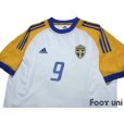 Photo3: Sweden 2002 Away Shirt #9 Ljungberg