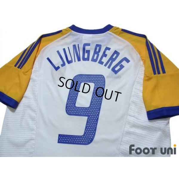 Photo4: Sweden 2002 Away Shirt #9 Ljungberg