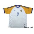 Photo1: Sweden 2002 Away Shirt #9 Ljungberg (1)