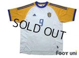 Sweden 2002 Away Shirt #9 Ljungberg