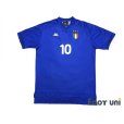 Photo1: Italy 1999 Home Shirt #10 (1)