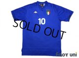 Italy 1999 Home Shirt #10