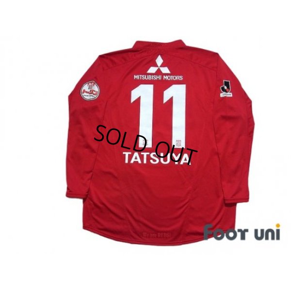 Photo2: Urawa Reds 2009 Home Long Sleeve Shirt #11 Tatsuya Tanaka