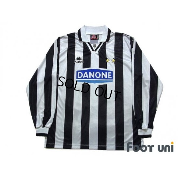 Photo1: Juventus 1994-1995 Home Long Sleeve Shirt #10