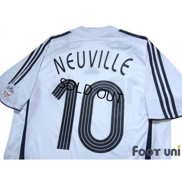Photo4: Germany 2006 Home Authentic Shirt #10 Neuville