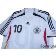 Photo3: Germany 2006 Home Authentic Shirt #10 Neuville