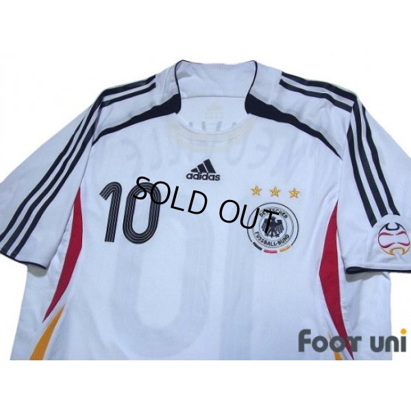 Photo3: Germany 2006 Home Authentic Shirt #10 Neuville