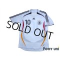 Germany 2006 Home Authentic Shirt #10 Neuville
